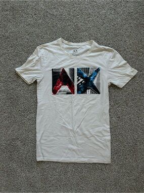 armani exchange crew tee